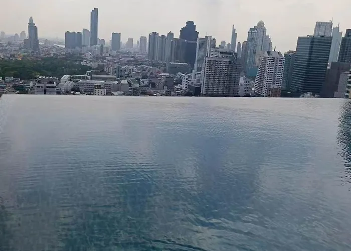 Apartament Sathon Luxury High-rise View Kingpower ,iconsiam ,bnh,silom *
