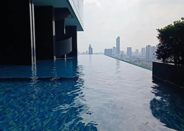 Apartament Sathon Luxury High-rise View Kingpower ,iconsiam ,bnh,silom *