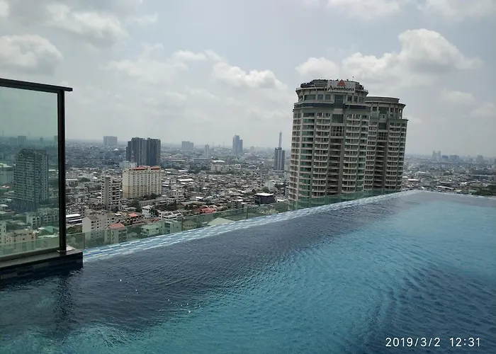 Sathon Luxury High-rise View Kingpower ,iconsiam ,bnh,silom Apartment *