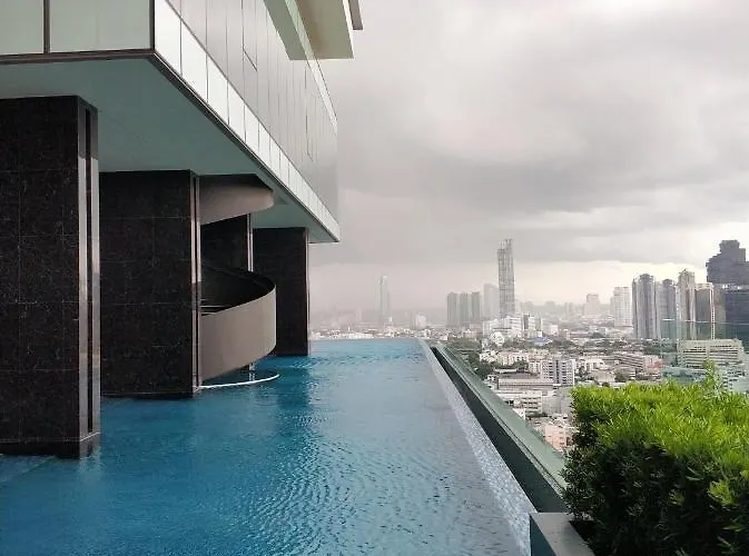 Apartment Sathon Luxury High-rise View Kingpower ,iconsiam ,bnh,silom *