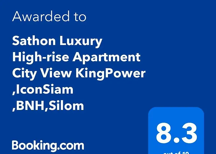 Sathon Luxury High-rise View Kingpower ,iconsiam ,bnh,silom Apartment *
